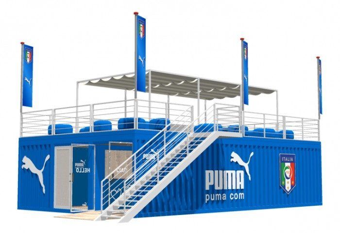 PUMA Italia football pop-up store